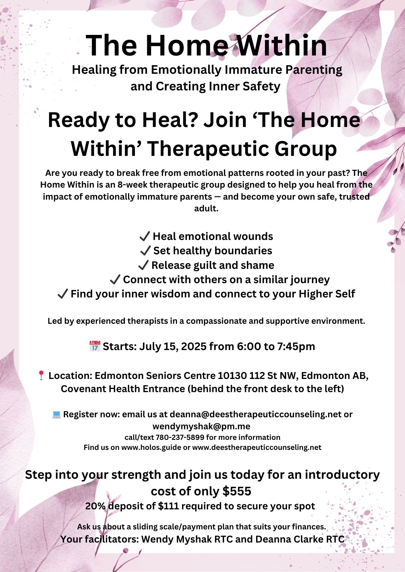 Ready to Heal Workshop